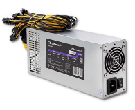 QOLTEC Zasilacz PCI-E 1850W | 80 Plus Miner | Gaming Miner 50350 - 728987 - zdjęcie 2